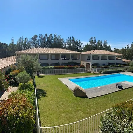 Bel T2 En Avec Piscine - Cala Rossa - Les Jardins D'alzetu アパート レクシ